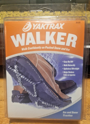 New yaktrax walker traction - yaktrax,