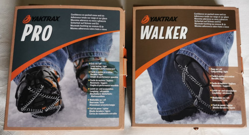 Yaktrax walker size - size, 1-4