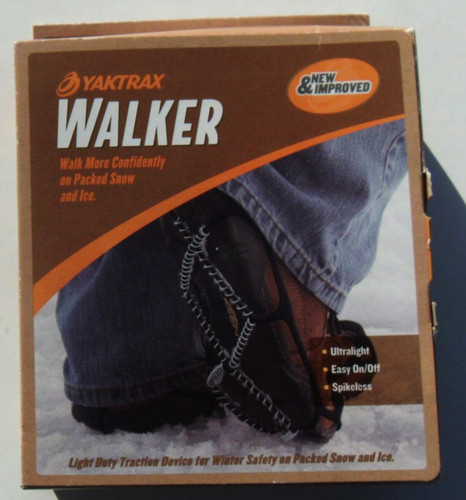 Yaktrax walker shoe grips size - walker,